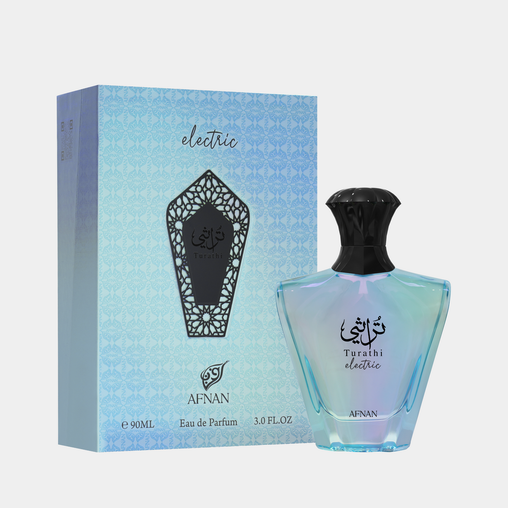 Afnan Turathi Electric 90ml Eau De Parfum For Men and Women - Crazzy Deal