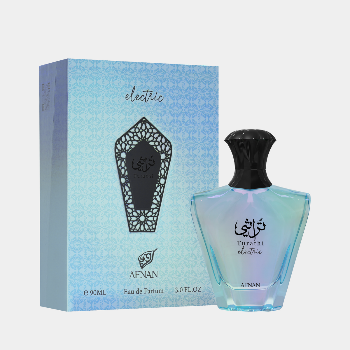Afnan Turathi Electric 90ml Eau De Parfum For Men and Women - Crazzy Deal